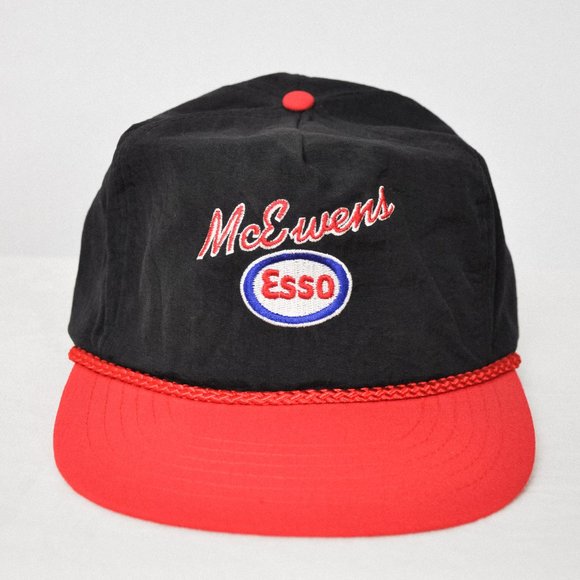 Vintage McEwen's Esso Snapback Hat - Picture 2 of 6